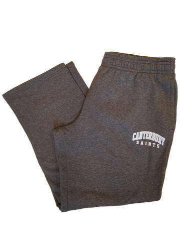 Men's Wide Leg Sweatpants Dark Grey Under Armour