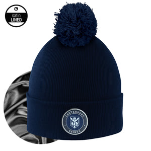 Logofit Navy Satin Lined