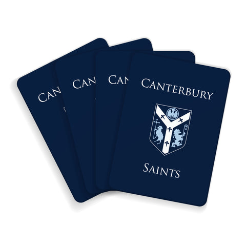 Canterbury Saints Playing Cards