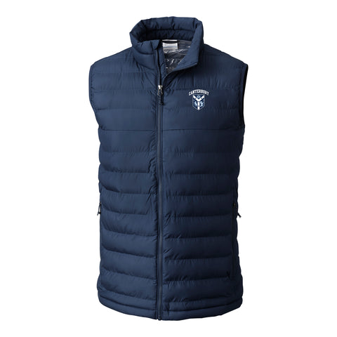 Columbia Puffer Vest Omni-Heat Navy