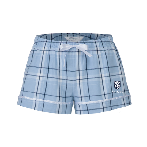 Ladies Flannel Short by Boxercraft