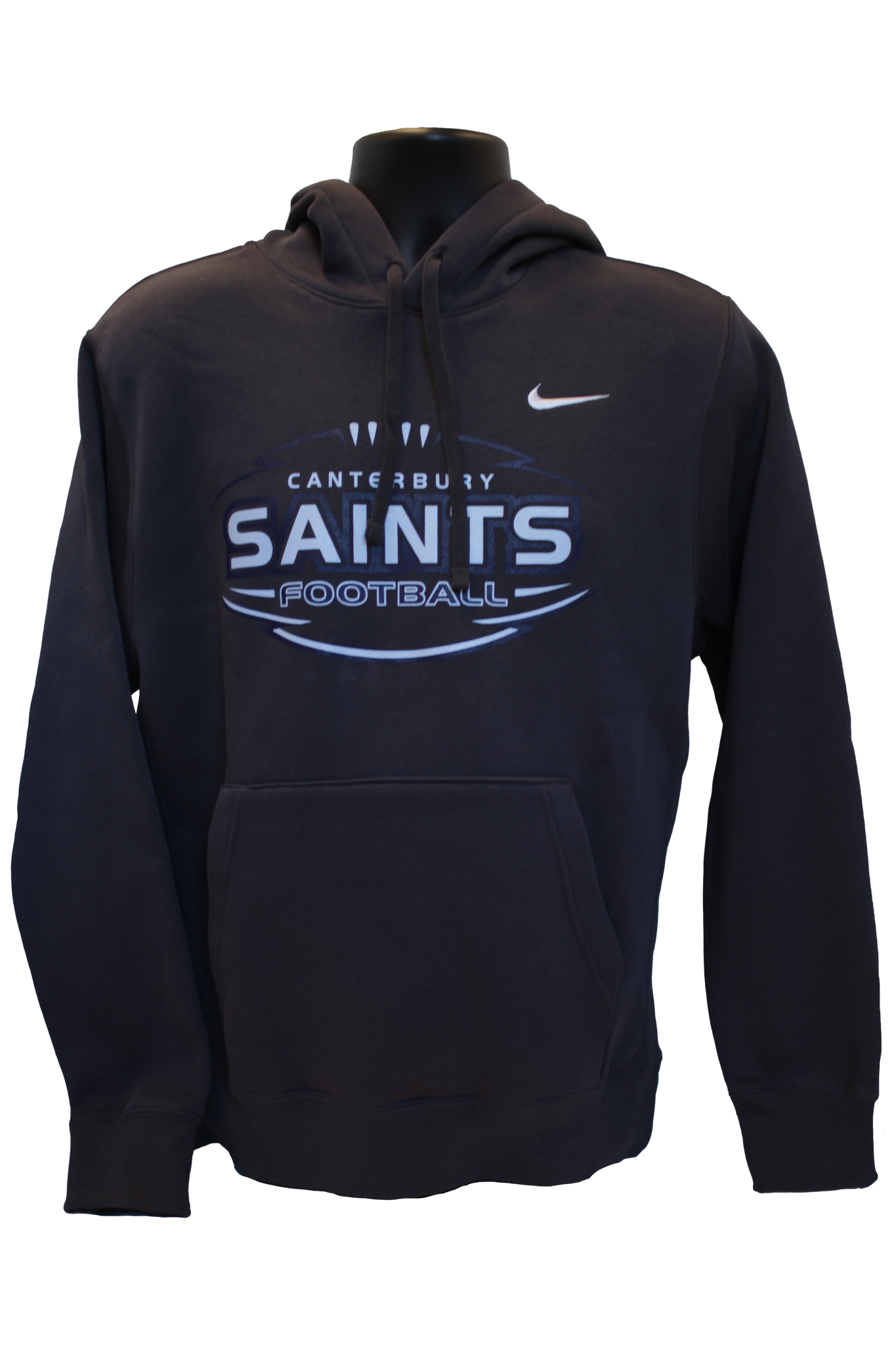 Football Hoodie Nike Grey