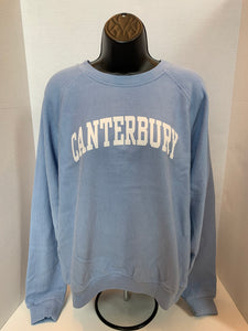 Ladies Light Blue Crewneck Pennant