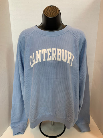 Ladies Light Blue Crewneck Pennant