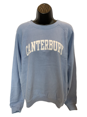 Ladies Light Blue Crewneck Pennant