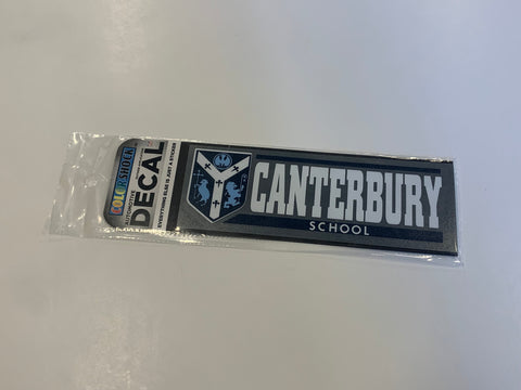 Color Shock Decal - Canterbury School