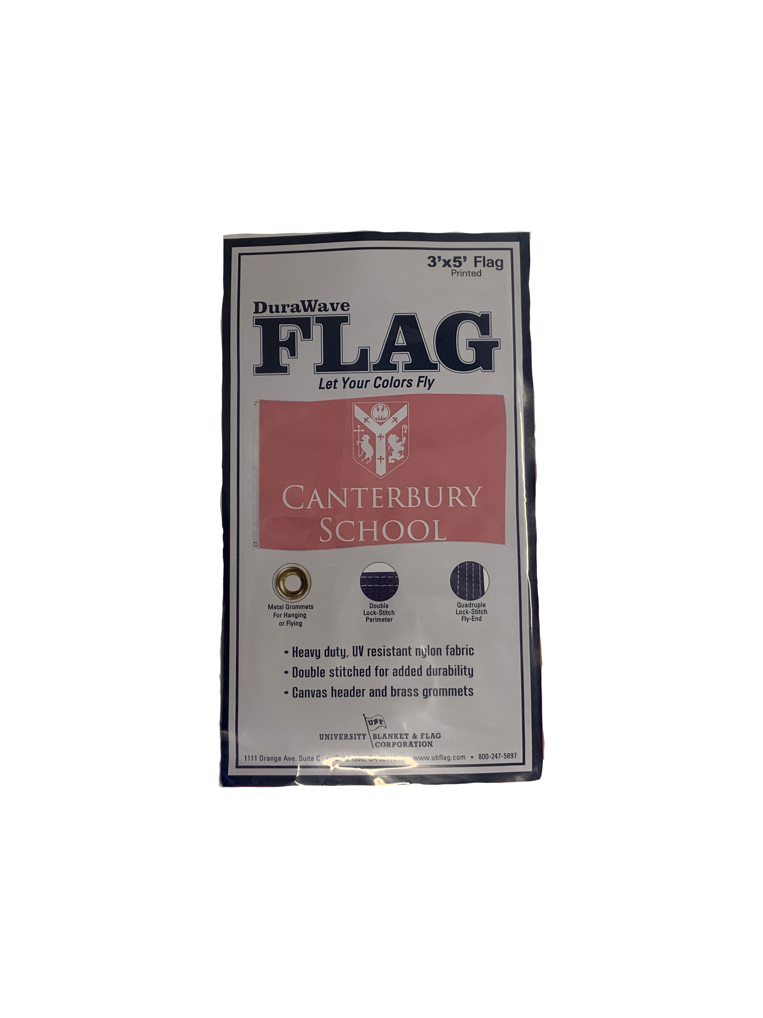 Pink Canterbury Flag
