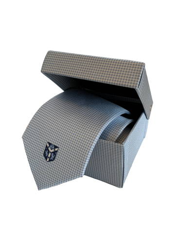 Light Blue Tie with Matching Silk Box