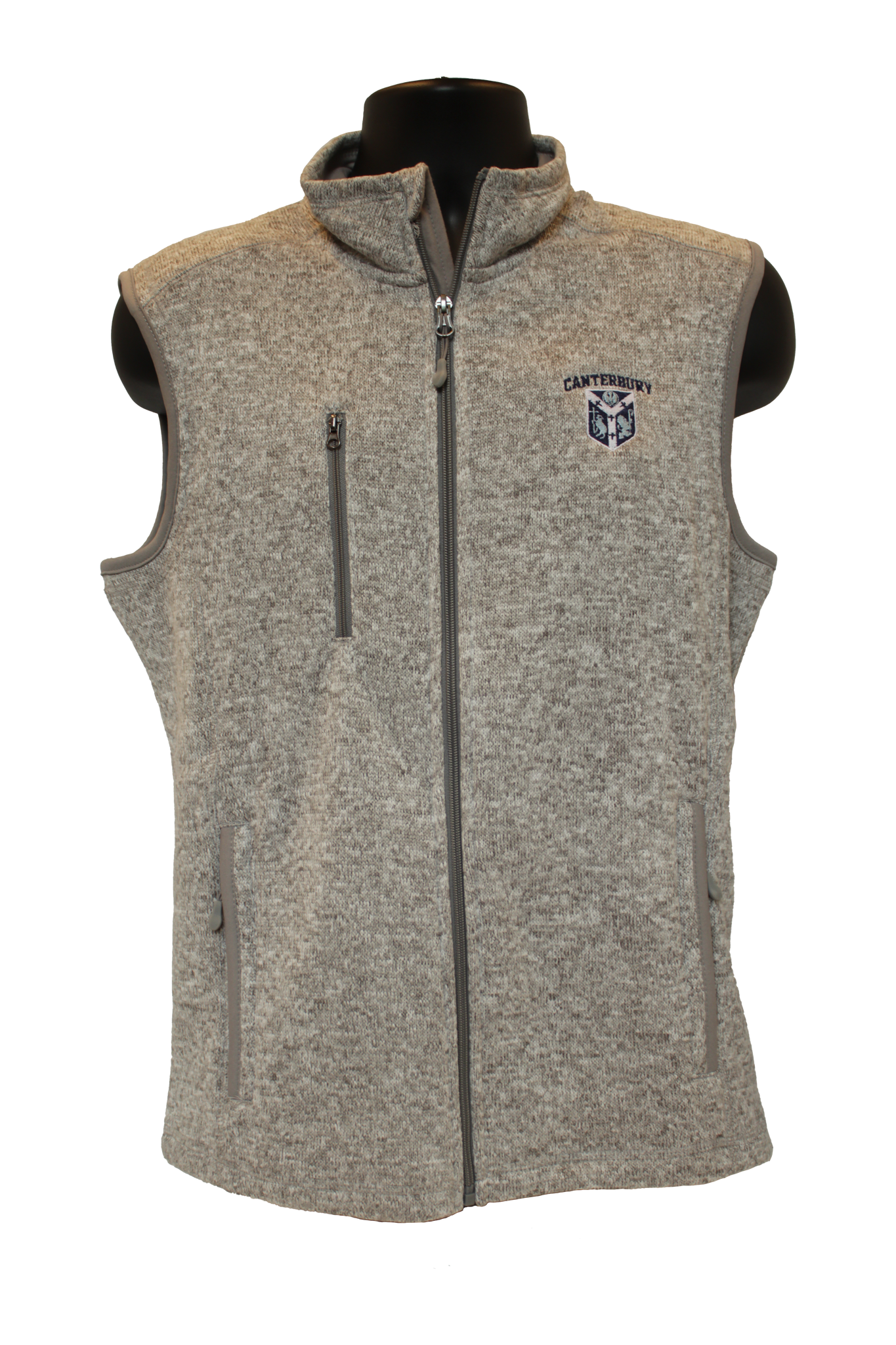 Men's Vest Charles River Grey