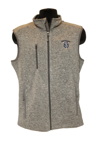 Men's Vest Charles River Grey