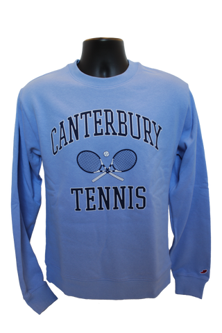 Tennis Crewneck Light Blue League