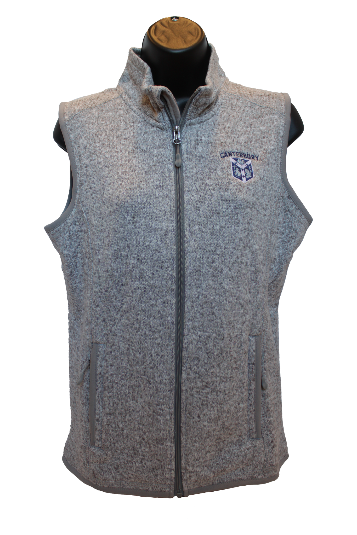Women's Vest Charles River Grey