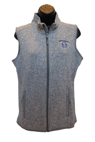 Women's Vest Charles River Grey